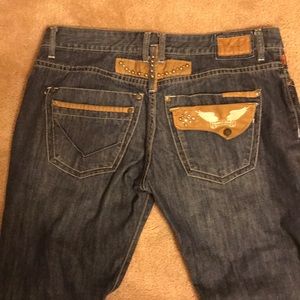Old school robins jeans